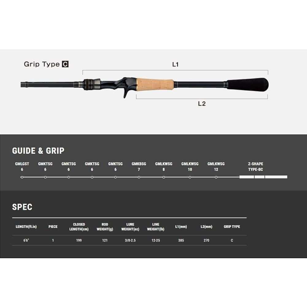 Tailwalk Rod FULLRANGE 22 models (bait model)