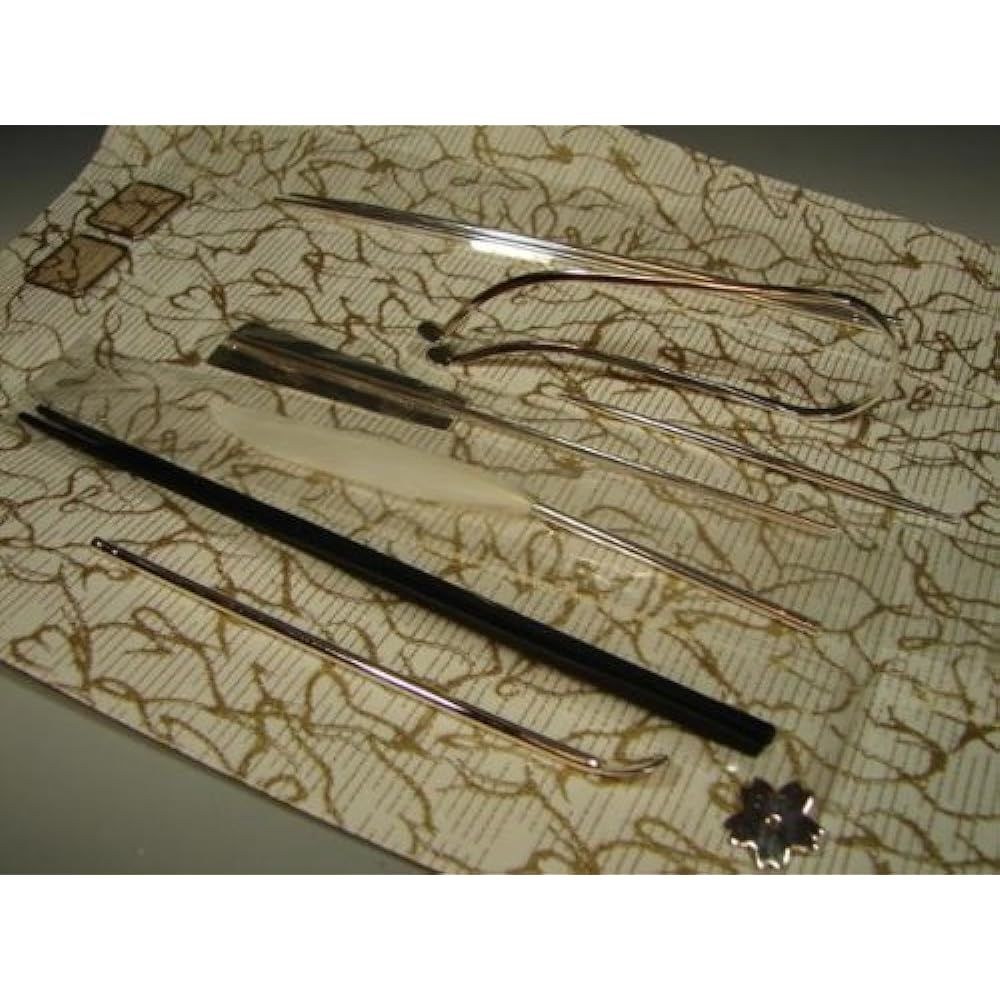 Fire utensils 7 utensils (Nanatsu utensils) 11 items Made in Japan Made in Sanjo City, Niigata Prefecture Incense utensils set Introduction to incense ceremony Tea utensils