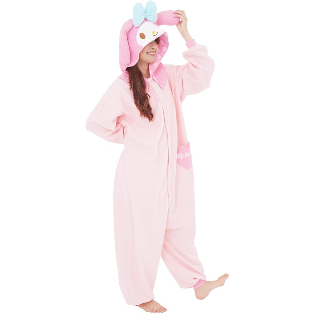 SAZAC Character Fleece Kigurumi Free Size Sanrio My Melody