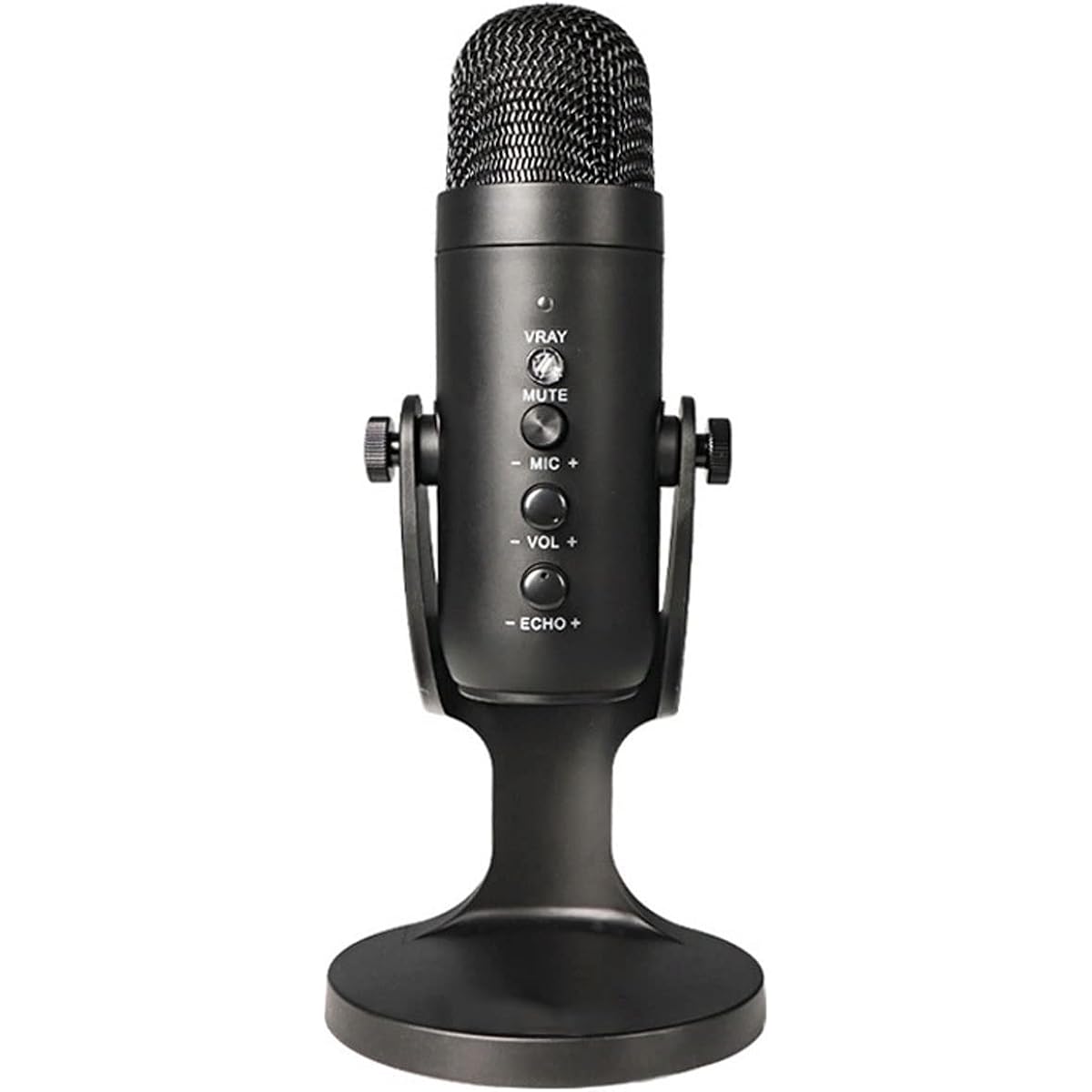 Mini USB Microphone, Accurate Supercardioid Pickup Pattern, Professional Recording Quality, 320° Adjustable Shock Mount