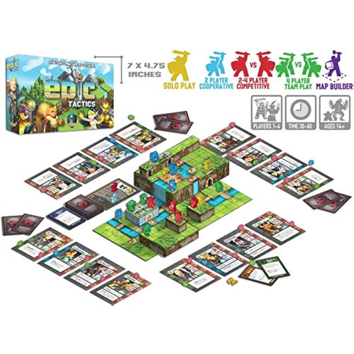 Gamelyn Games Tiny Epic Tactics Deluxe Kickstarter Edition