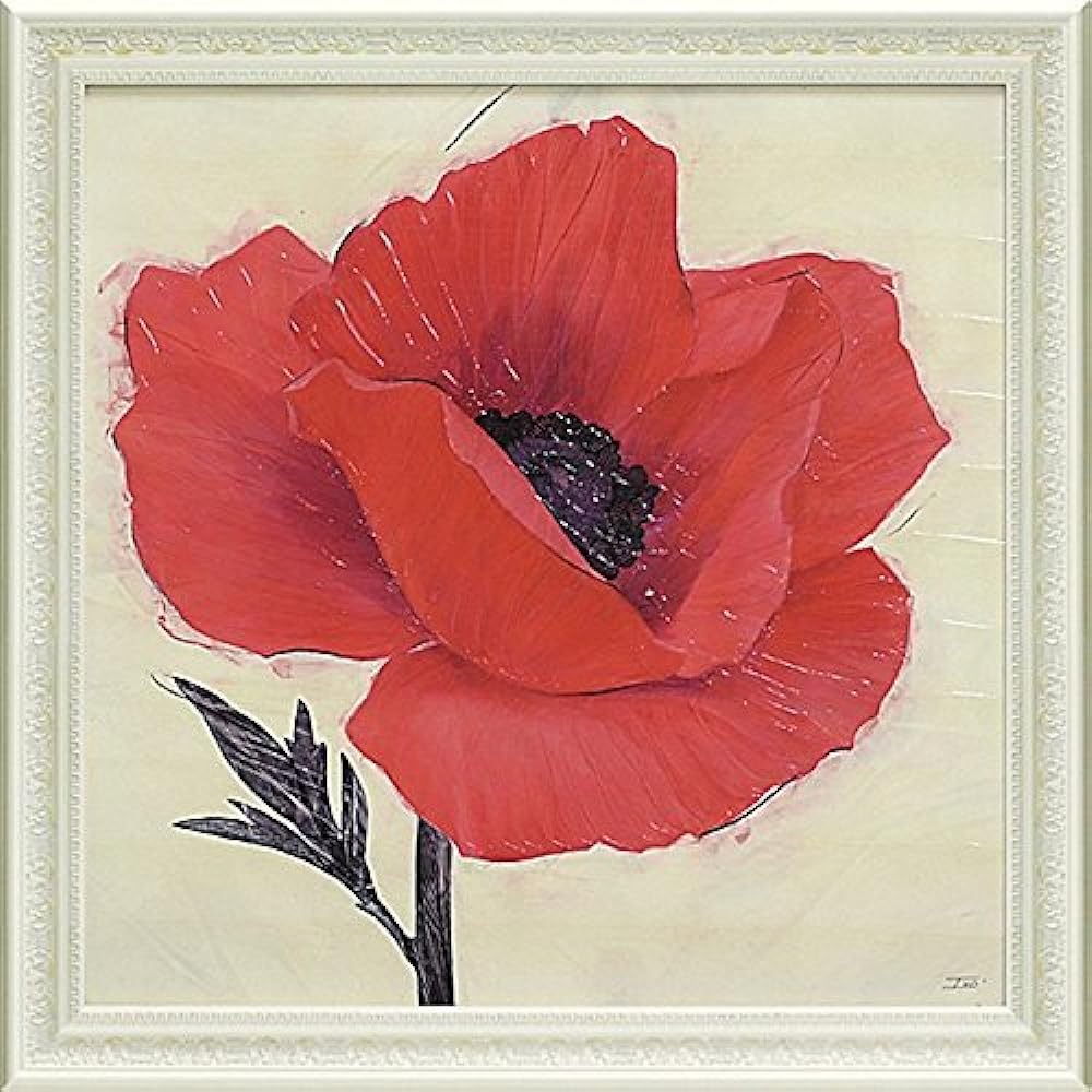 U-Power Art Frame/Plants/Flowers Pink W37.5×H37.5cm