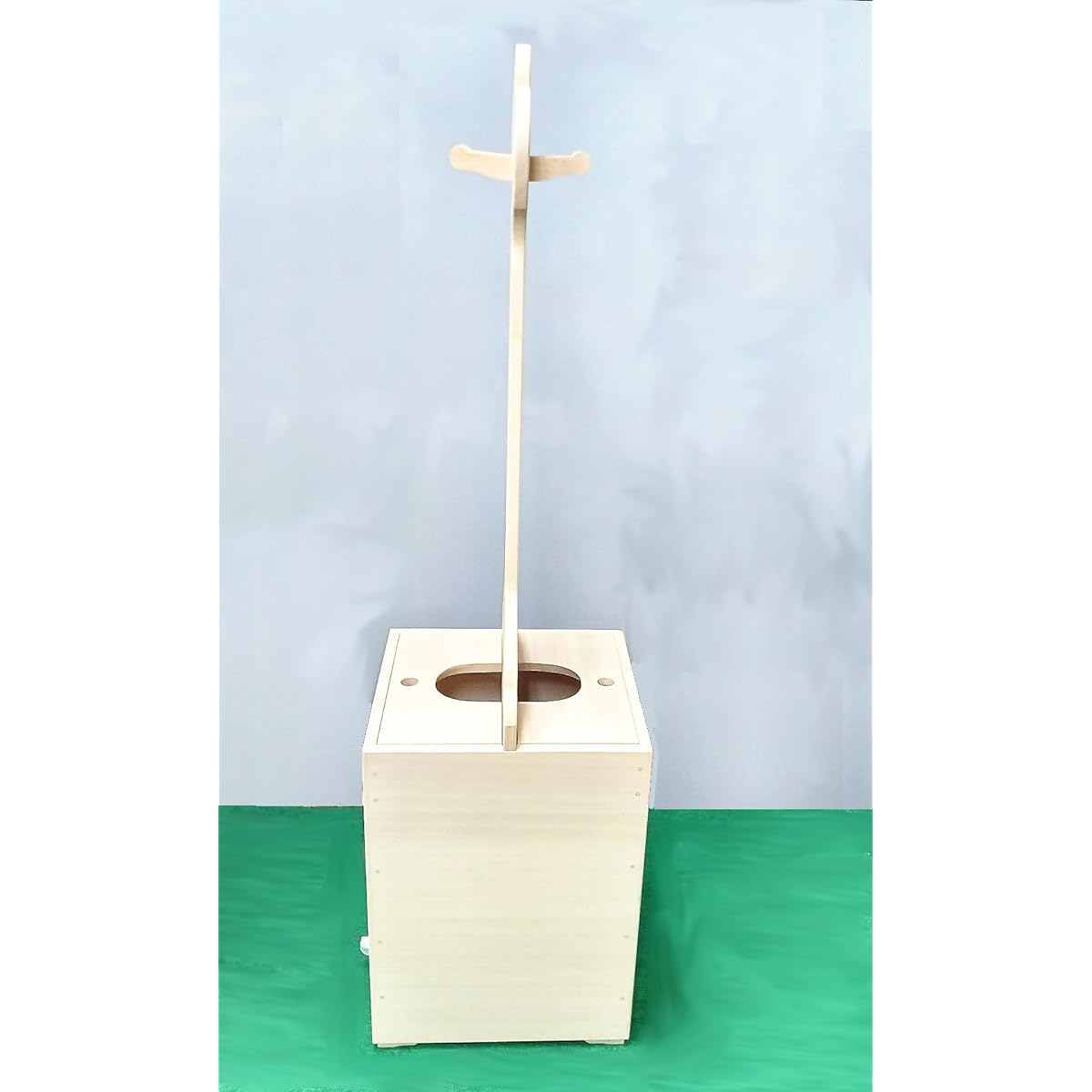 Shamisen Storage Case for 2 pcs, Paulownia, White Wood, Standing Box (Shipping etc. Included)