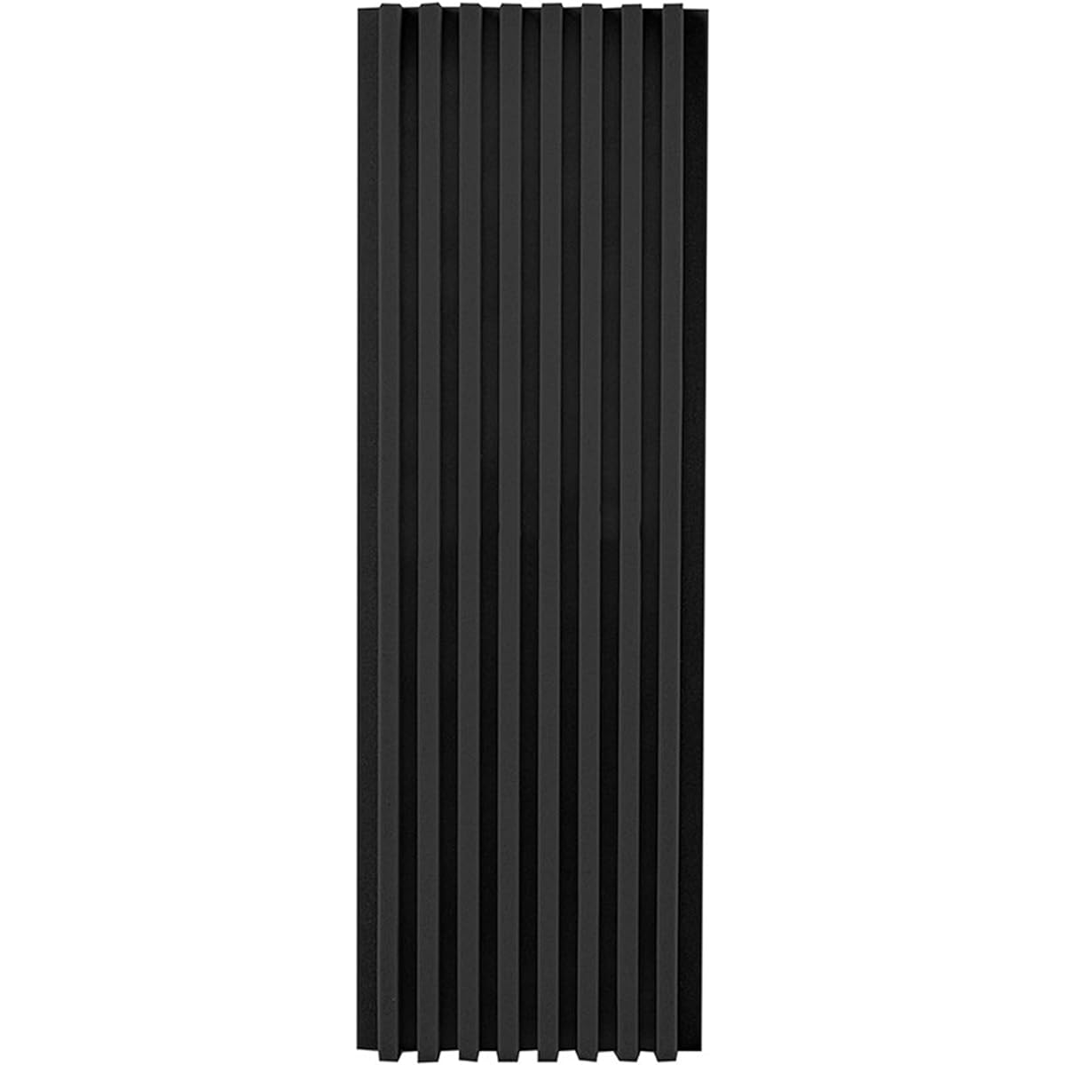 Anti-Noise Home Acoustic Panels, 10PCS Studio Sound Recording Wall Panel Tiles Office Wall Decoration Soundproof Foam, Easy to Install (Purple 90*30CM) (Black 90*30CM)