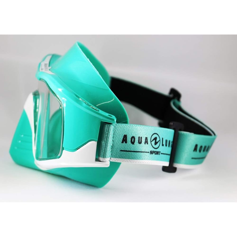 VERSA MASK Turquoise/White CLEAR LENS195240
