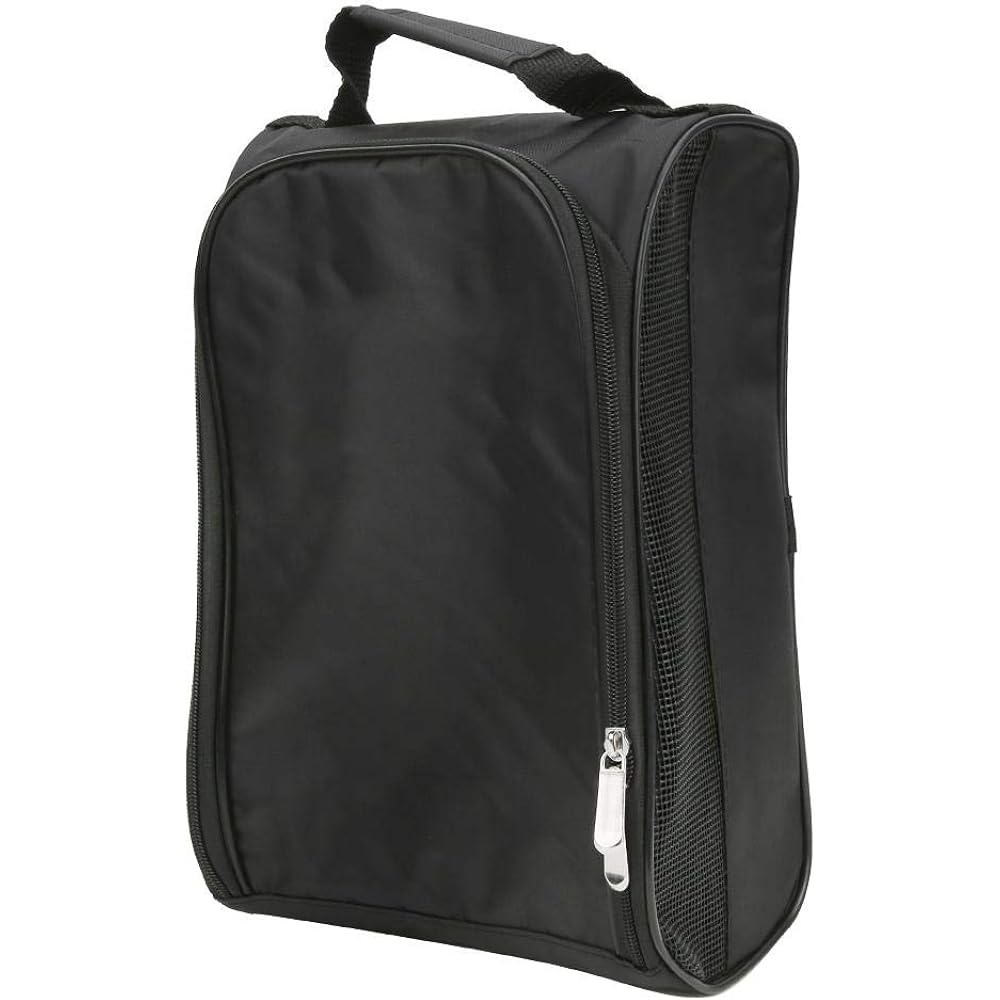Nylon golf shoe carrier bag, golf shoe bag, golf shoe case, sneaker shoes 32.5x20.5x12.5cm other shoes