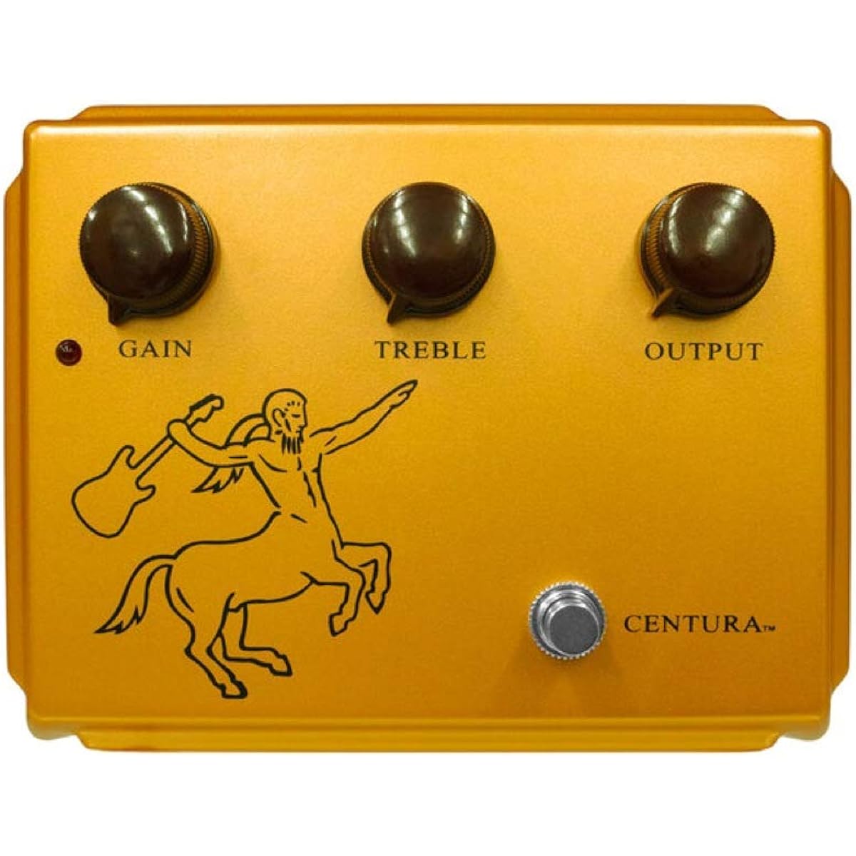 Ceriatone Centura Gold Pictured Early Ver. Overdrive Guitar Effector