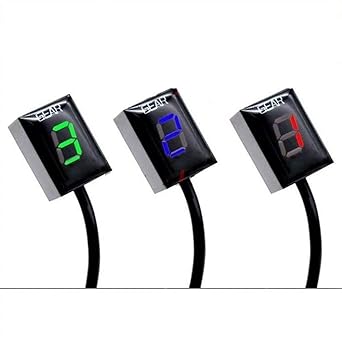 Speed Display Meter Motorcycle 1-6 Level Gear Indicator Digital Gear Meter for Honda VFR800 VFR 800 2006-2013 VT400 FI Model 2009-2014