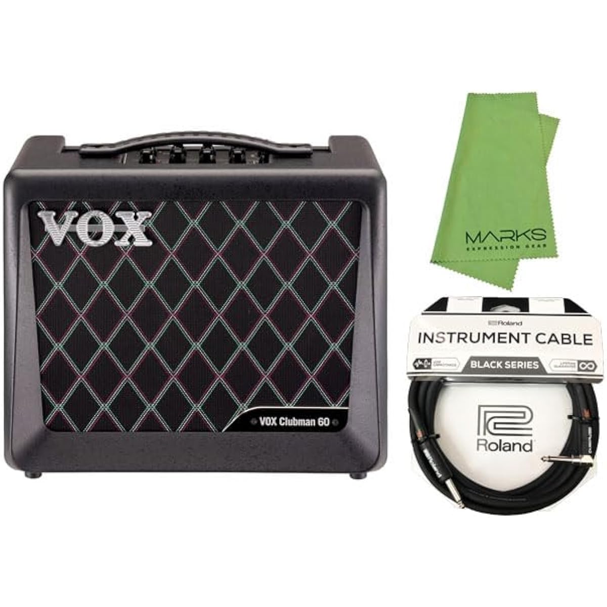 VOX CLUBMAN 60 (V-CM-60) + Roland cable + Marks Cross set