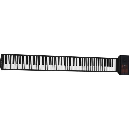 VINTORKY 88 Roll Piano Keyboard Piano Keyboard Piano Musical Portable Piano Silicon Keyboard Piano Silica Gel Piano