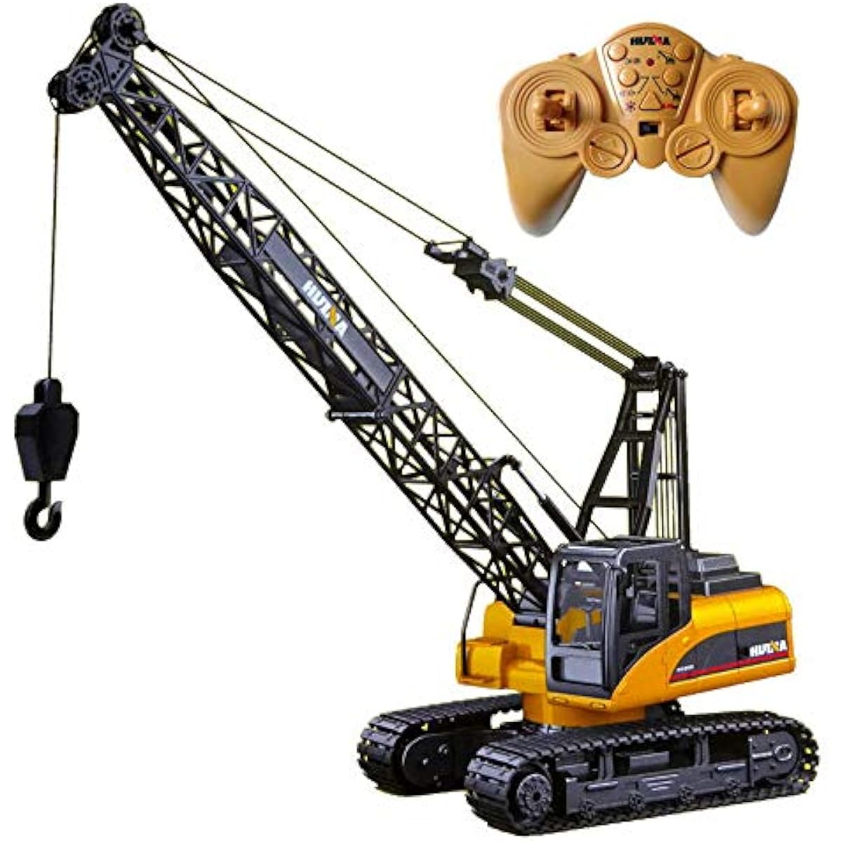 ry radio-controlled crane truck working car [large crane truck 118] construction vehicle heavy construction machinery LED-equipped alloy radio-controlled car for beginners remote control easy to operate car children boys girls kids present Christmas gift