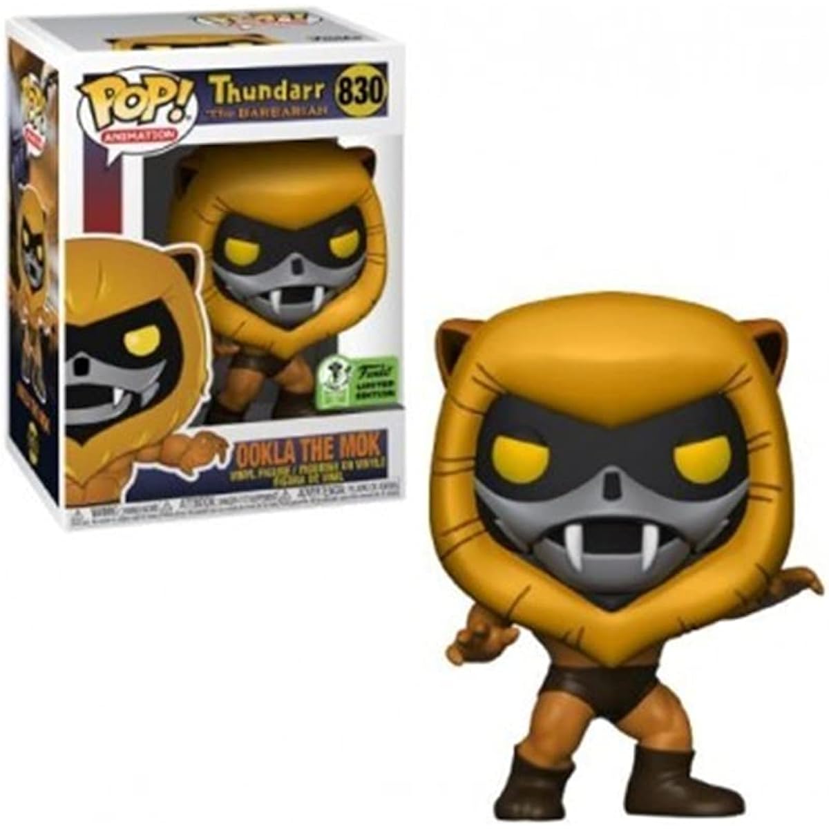 Pop Animation Thundarr The Barbarian 3.75" Action Figure Exclusive Ookla The Mok #830