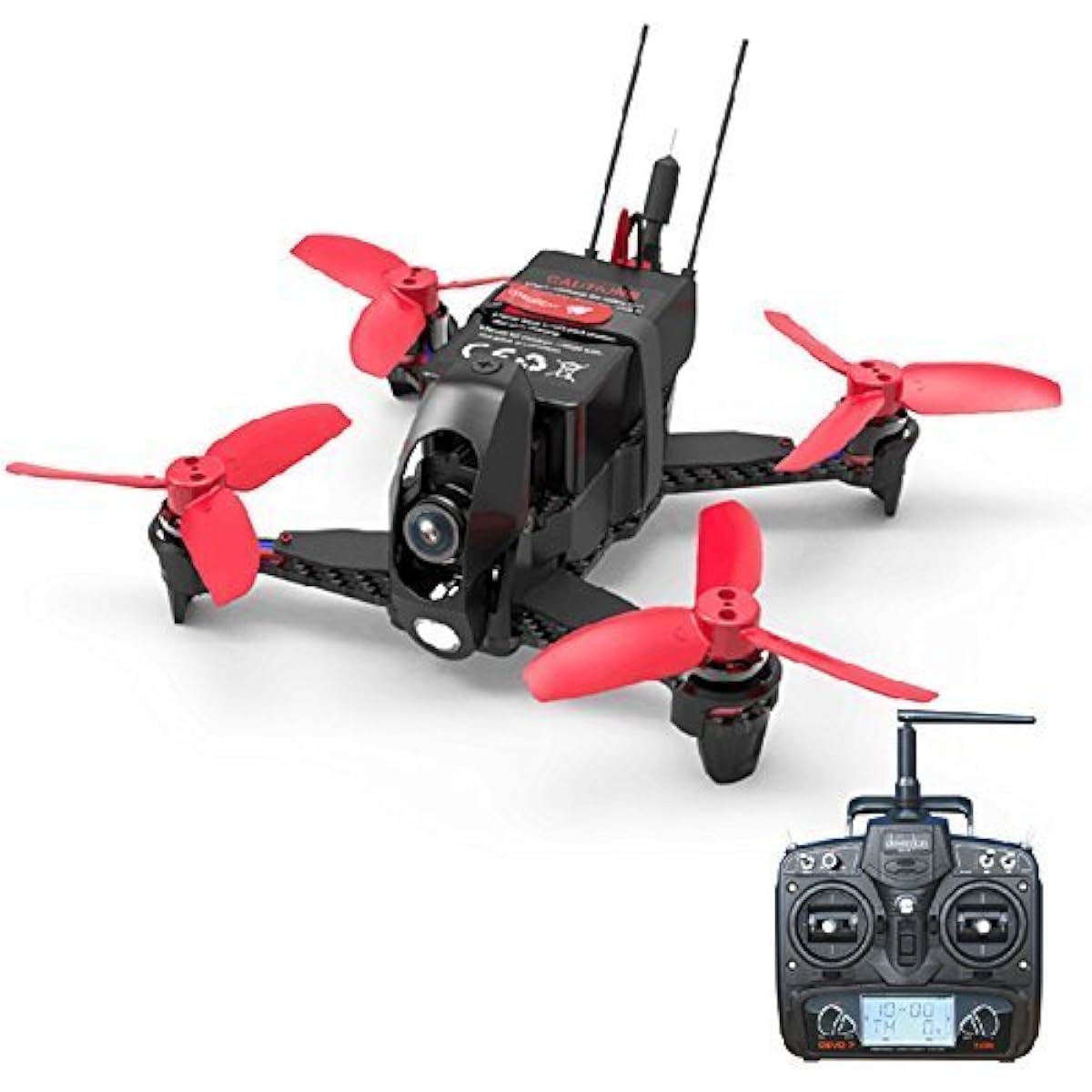 WALKERA Japanese instruction manual included Propo radio law/techniques compliant racing drone Rodeo 110 + DEVO7 transmitter mode2 set RTF with battery and charger (rodeo110-m2-fba) Domestic stock Genuine camera Indoor FPV race ORI RC
