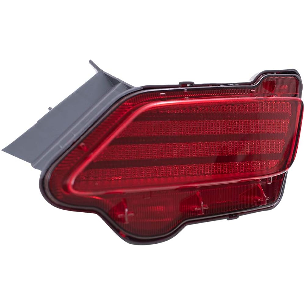 Passenger Rear Bumper Reflector Light Lamp Unit Replacement for Toyota RAV4 81480-0R020 TO1185107