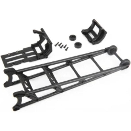9460 Wheelie Bar Black Pre-assembled Wheelie Bar Mount Drag Slash