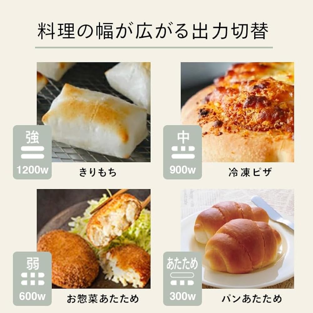 Twinbird Tsubamesanjo Toaster Oven Toaster 4 Pieces Output Switching (300W~1200W) Mirror Glass Reduces Uneven Baking Easy to Take Out Easy to Clean Stylish [1 Year Manufacturer's Warranty] Black TS-D047B