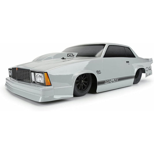 Pro-line Racing 1/10 1978 Chevrolet Malibu Tough Color Gray Body Drag Car PRO354914 Car/Truck Body Wing & Decals