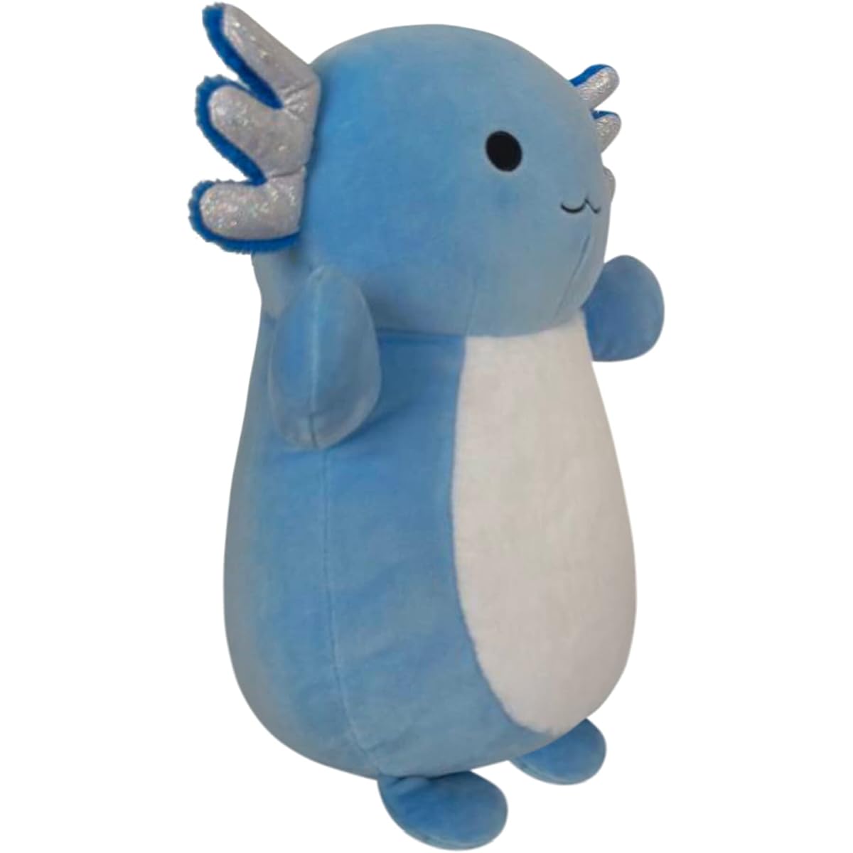 HugMees 14-Inch Blue Gradient Axolotl with Silver Gills - Add Miss Vi to Your Squad, Ultrasoft Stuffed Animal Large Plush Toy, Official Kelly Toy Plush