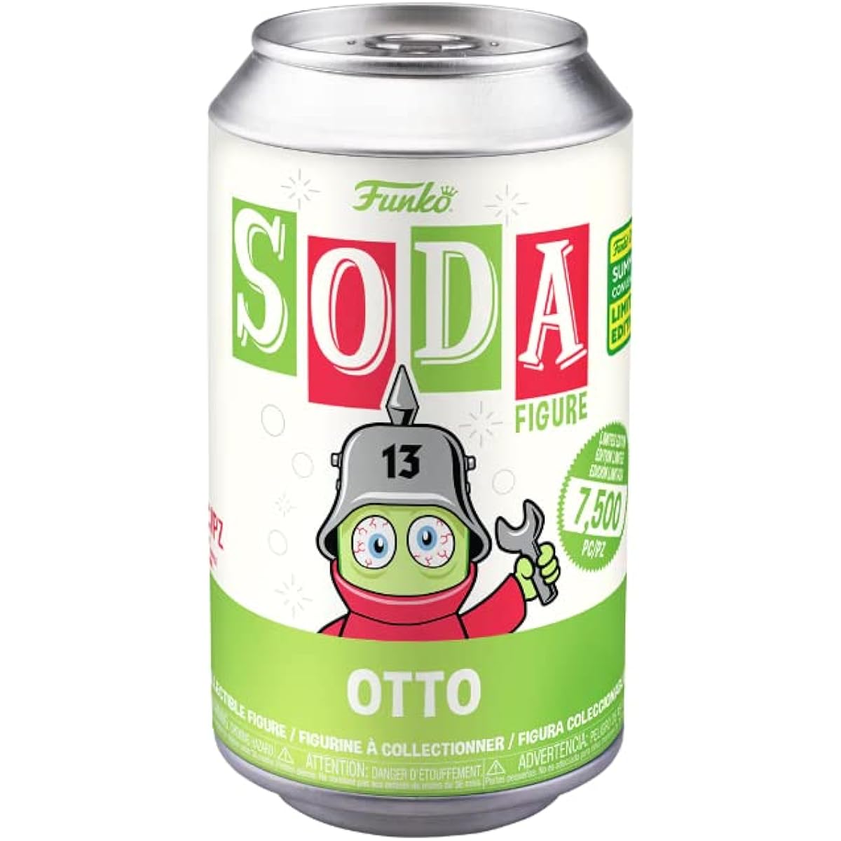 Funko Soda Otto Fantastik Plastik Vinyl Figure SDCC 2022 Exclusive