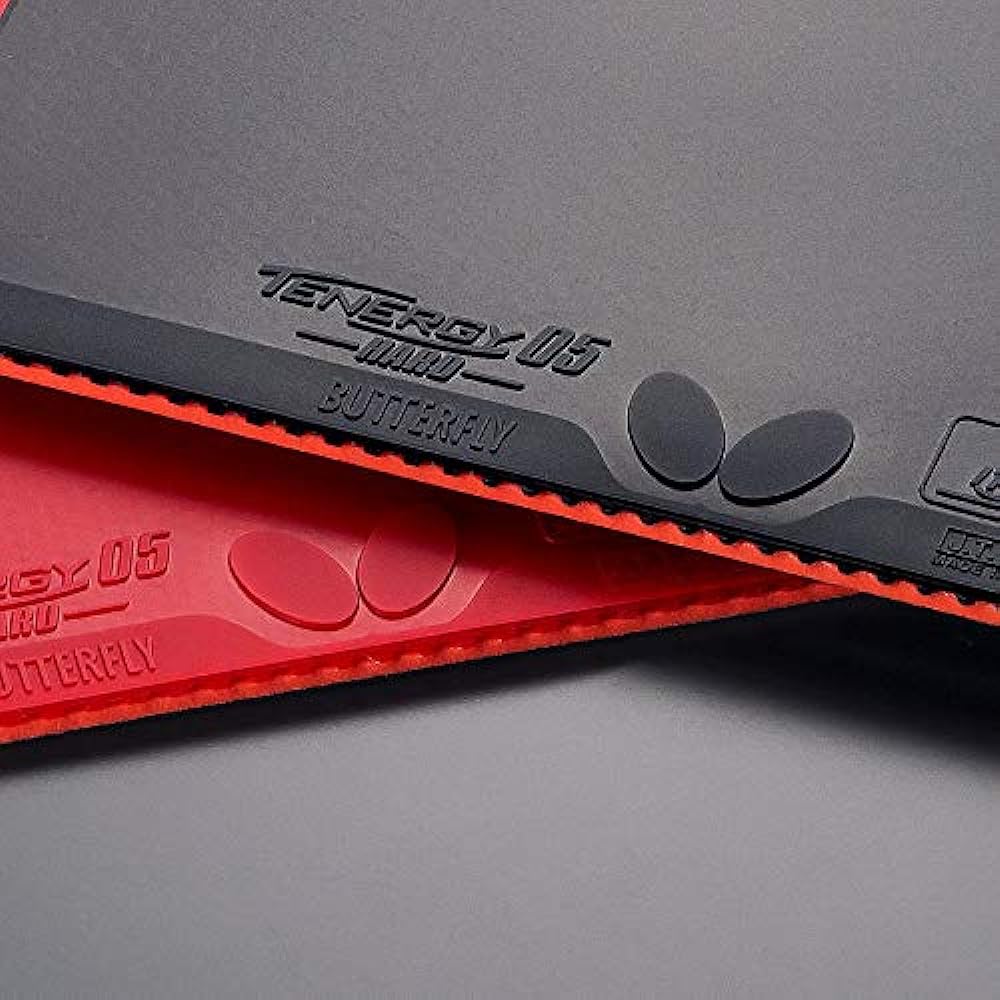 Butterfly Table Tennis Rubber Tenergy 05 Hard High Tension Back Rubber 06030