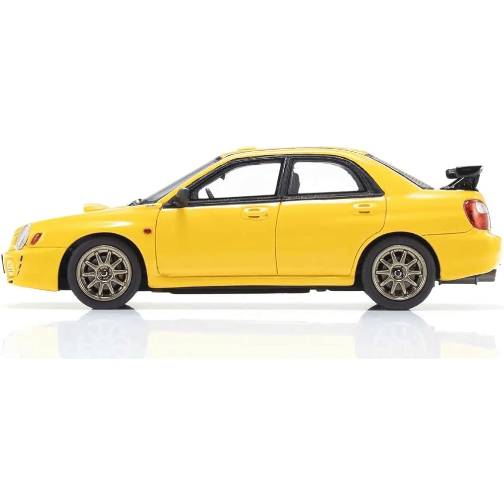 Kyosho Original 1/43 Subaru Impreza S202 Yellow Finished Product