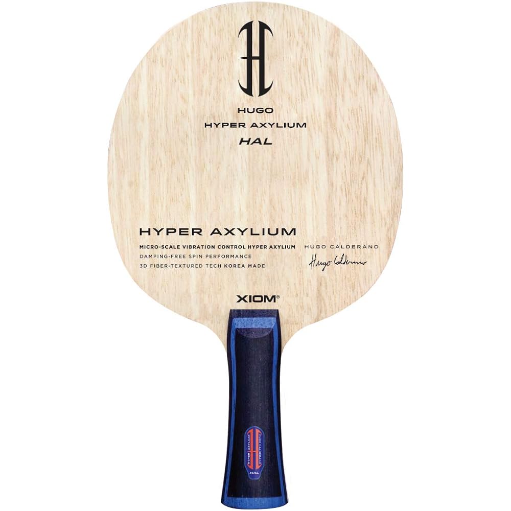 Xiom Table Tennis Racket Ugo Hyper Axillium Shakehand Attack Special Material Included