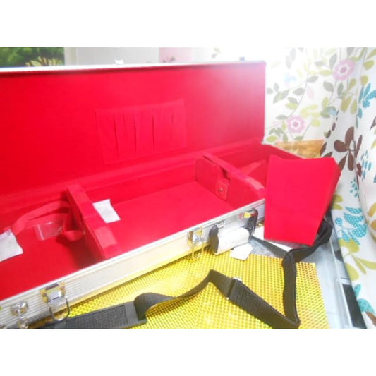 Aluminum hard case with shoulder strap for Okinawan sanshin