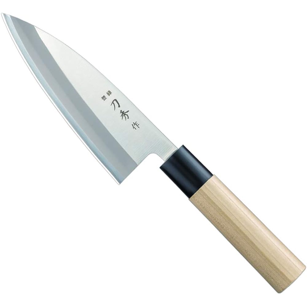 Fuji Cutlery Yanagi Blade Left-Handed 240mm Made in Japan Molybdenum Vanadium Steel Single Edge Kansai Style Sashimi Knife Toshusaku Molybdenum Vanadium Steel Japanese Knife FC-373