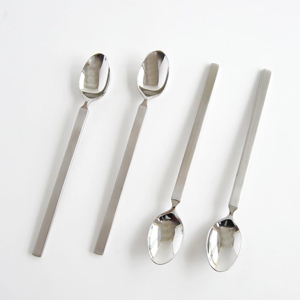 [Regular Imported Product] ALESSI DRY Long Drinking Spoon Set of 4 4180/23 S4