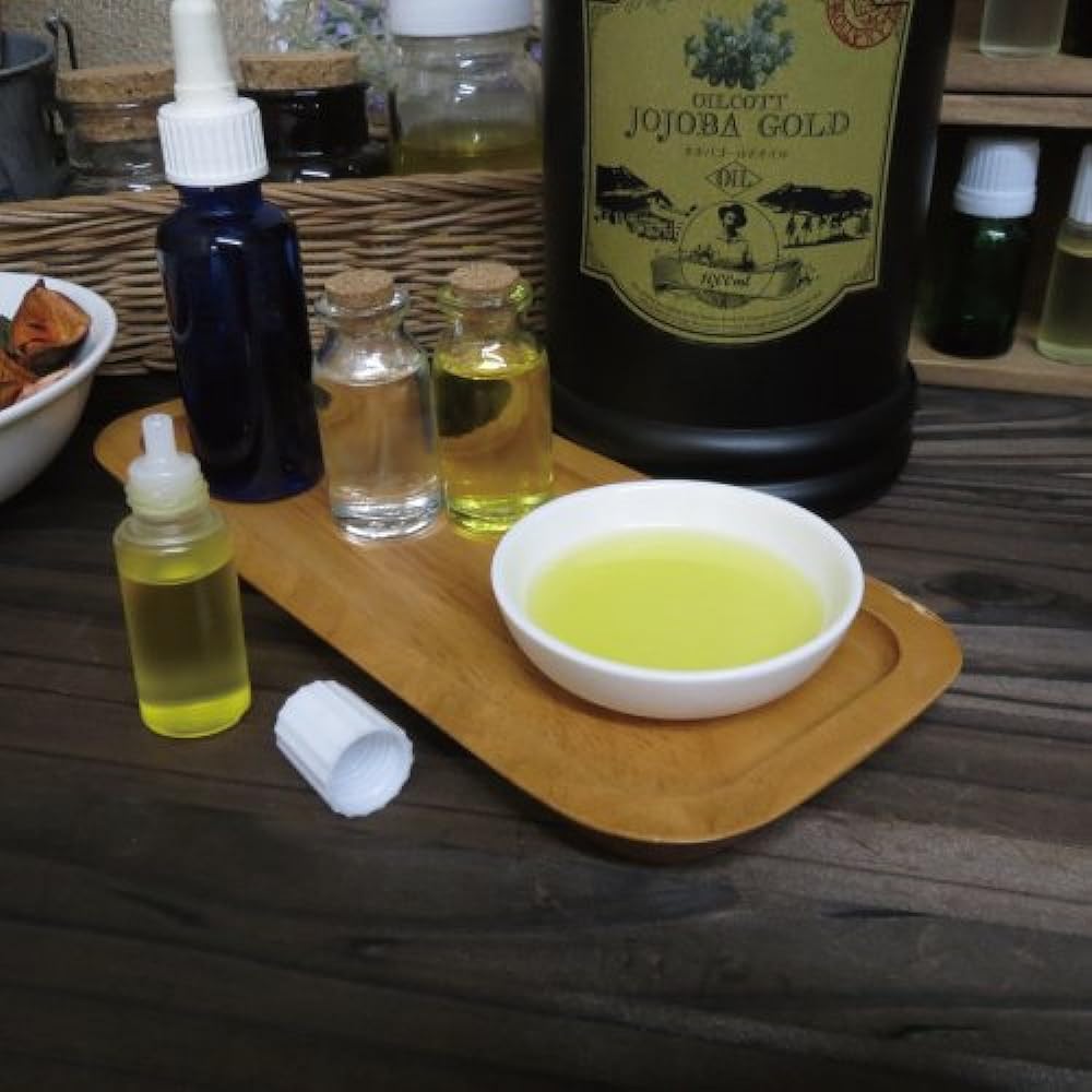 Oilcot Jojoba Gold 1L [100% natural refined carrier oil/base oil]