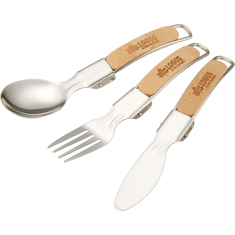 LOGOS Stainless Steel Cutlery Set 81285042 Silver (approx.) Length 15cm