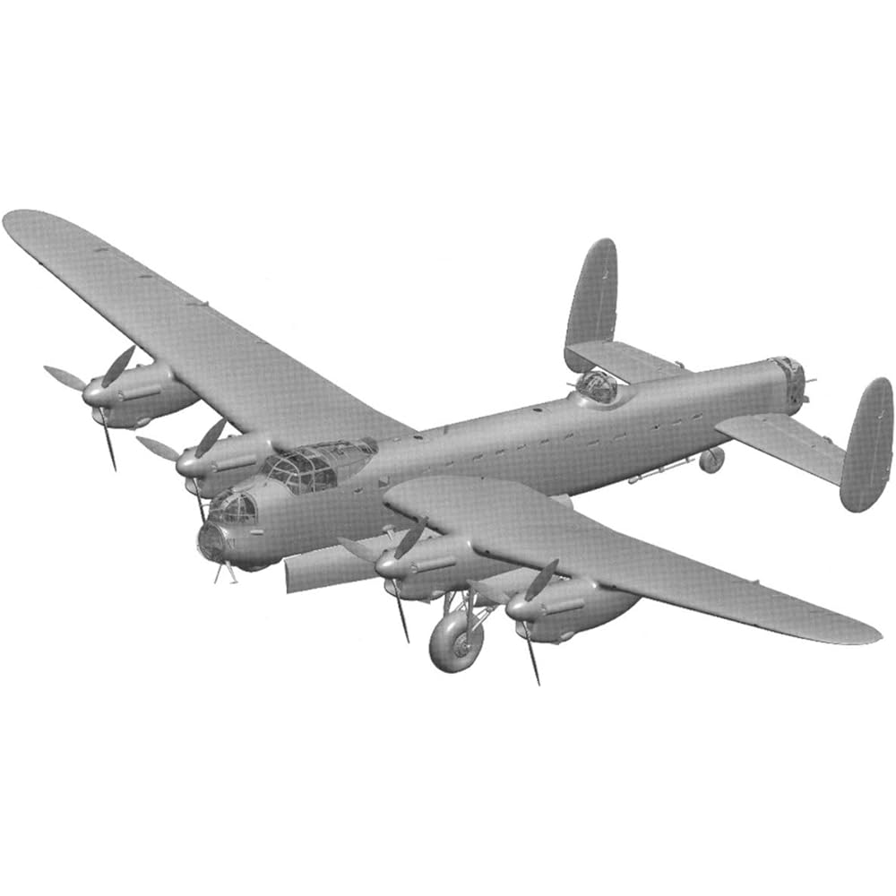 HK Model 1/48 Royal Air Force Avro Lancaster B MK.I Plastic Model 01F005