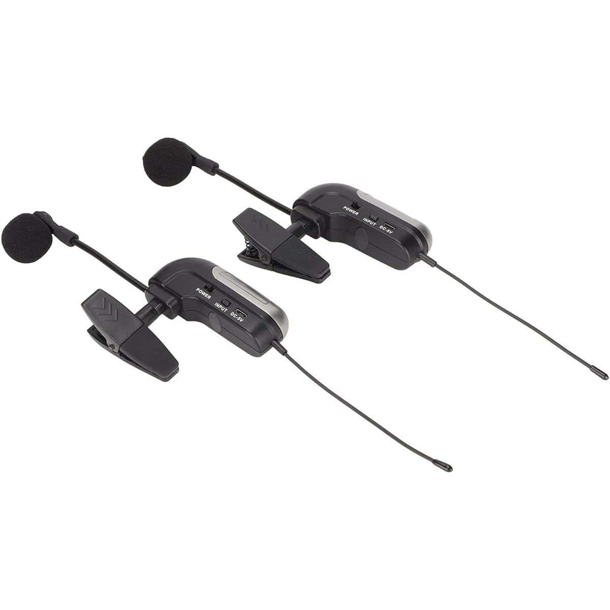Clip instrument pickup microphone, no delay instrument microphone 2CH