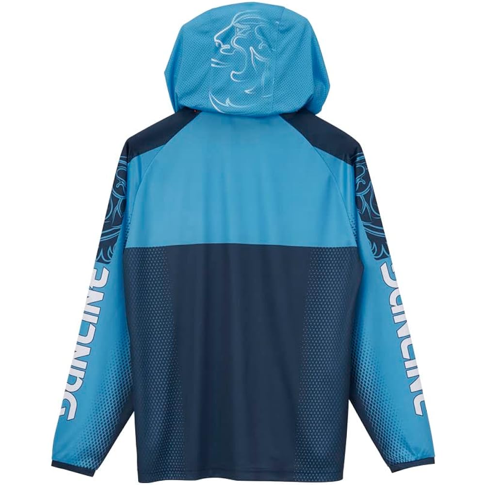 [Sunline] Fishing Tackle PRODRY Hoodie (Long Sleeve) Men's Blue