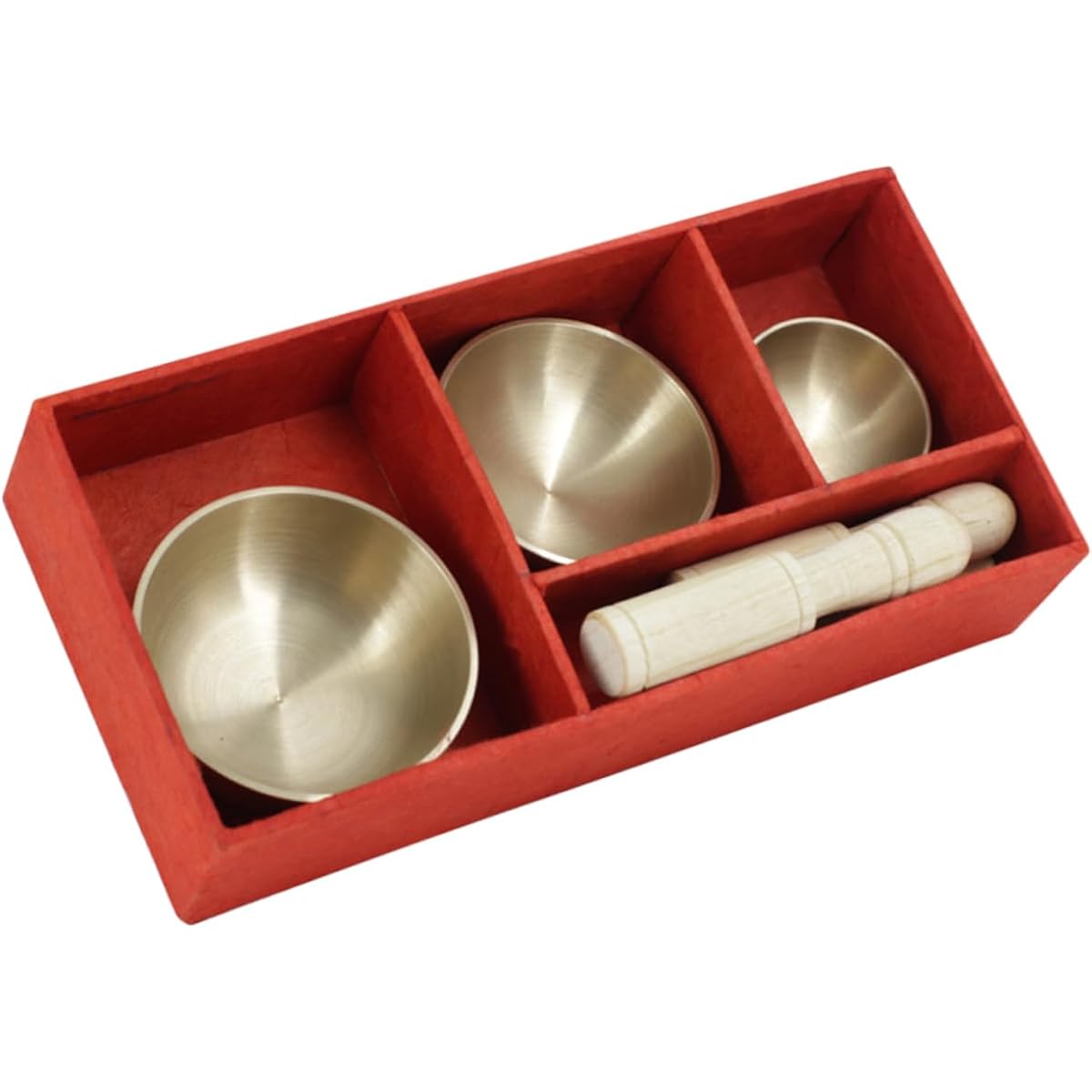 VICASKY Set of 2 Buddhist Music Bowls Tibetan Bowl Meditation Bowl Tuning Singing Bowl Mallet Fortune Cookie Chakra Singing Bowl Antique Singing