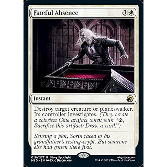 Magic: The Gathering - Fateful Absent (018) - Innistrad: Midnight Hunt