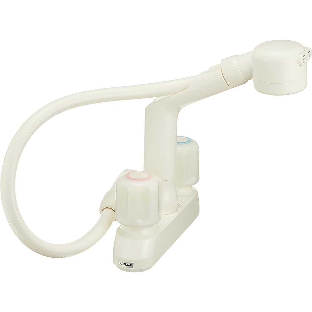 Kakudai 2-handle mixer faucet with shower 151-215