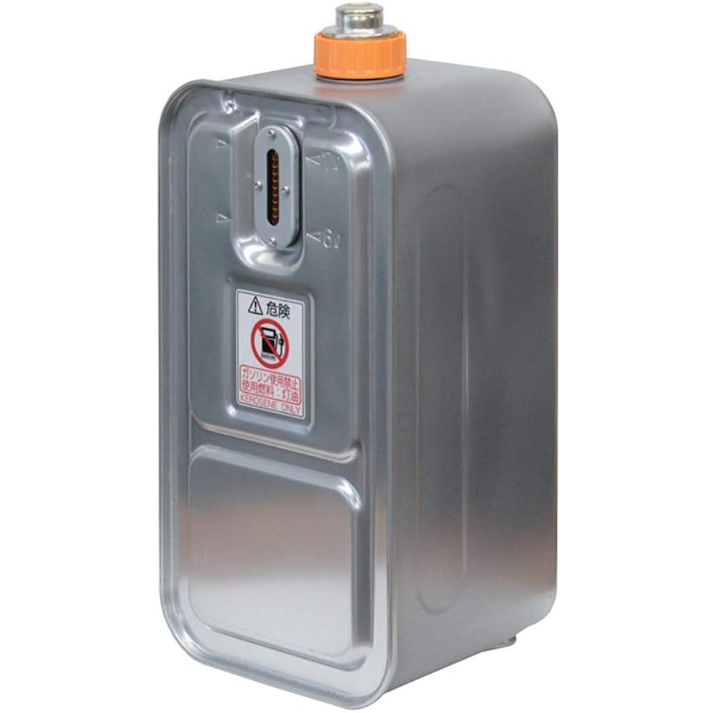 Toyotomi Oil Tank for Oil Fan Heater, No-Dirty Grip with Base, 7.0L 11292504 Silver