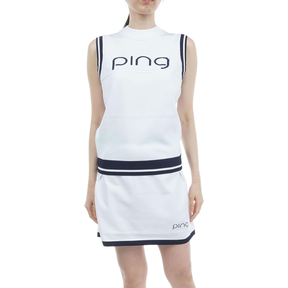 [Pin Apparel] Women's Setup Knitwear (Brand Logo/Top and Bottom Set) / Golf / 622-3175102