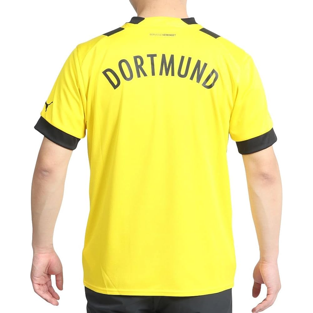 PUMA Soccer T-Shirt BVB Home SS Replica Shirt 765883 Men's