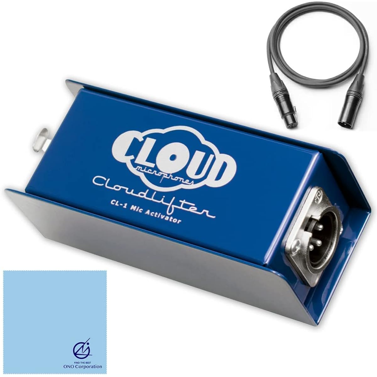 Cloudlifter CL-1 by Cloud Microphones Cloud Microphone Cloudlifter Microphone Amplifier Microphone Preamp Activator Microphone Booster [Japanese Installation Guide and Original Cloth Included] Genuine Japanese Product (CL-1 + GOTHAM 0.5m Cable)