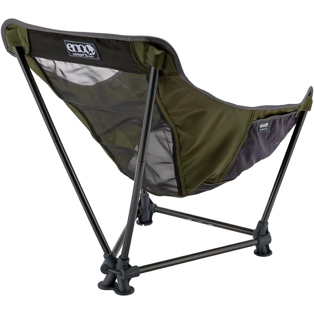 [Ino Eno] ENO Chair Outdoor Chair Lounger SL Chair Lounger SL092 Olive Chairs Camping Equipment Chair Folding Chair Lightweight Outdoor [Parallel Import]