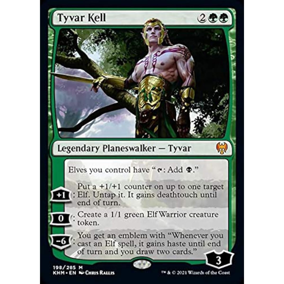 Magic: The Gathering - Tyvar Kell - Kaldheim