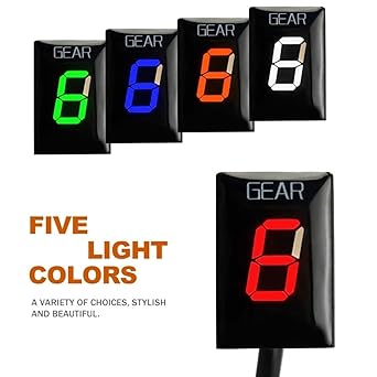 Digital Meter Display Motorcycle Gear Indicator Position Display Kawasaki Ninja 300 400 650 1000 400R 250R Ninja 300 Ninja 400 Ninja 650 Indicator Meter Display