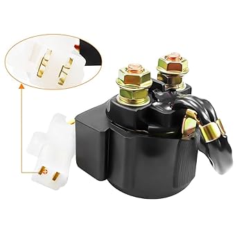 Starter Relay Cell Relay Motorcycle Starter Solenoid Relay Yamaha XS 750 850 1100 TTR250 XT225 Serow XJ550 XJ650 XJ750 Maxim XJ750R Seca XJ900 XJ1100