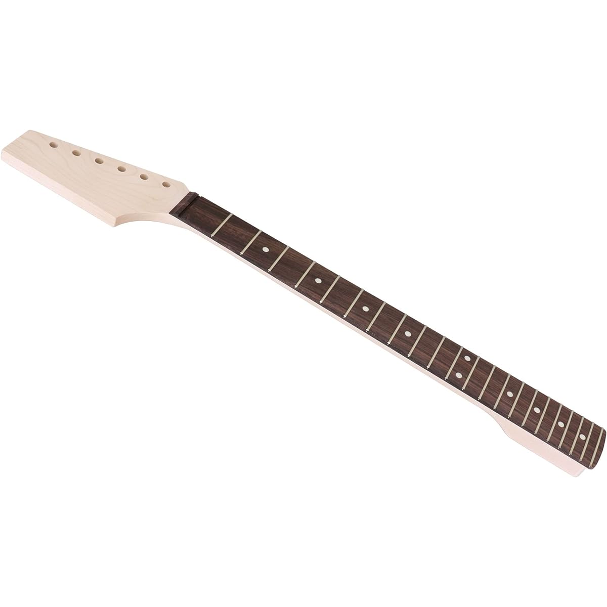 SCUD Electric Guitar Neck Half Paddle (Head Unprocessed) TL Type Rosewood Fingerboard 305R (12R) Jumbo Frets 22 Frets HNK-22/22T