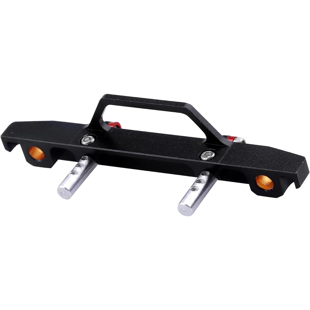 Metal Aluminum Front Bumper U Ring Tow Hitch Shackle Axial SCX24 1/24 RC Crawler AXI90081 Upgrade Parts