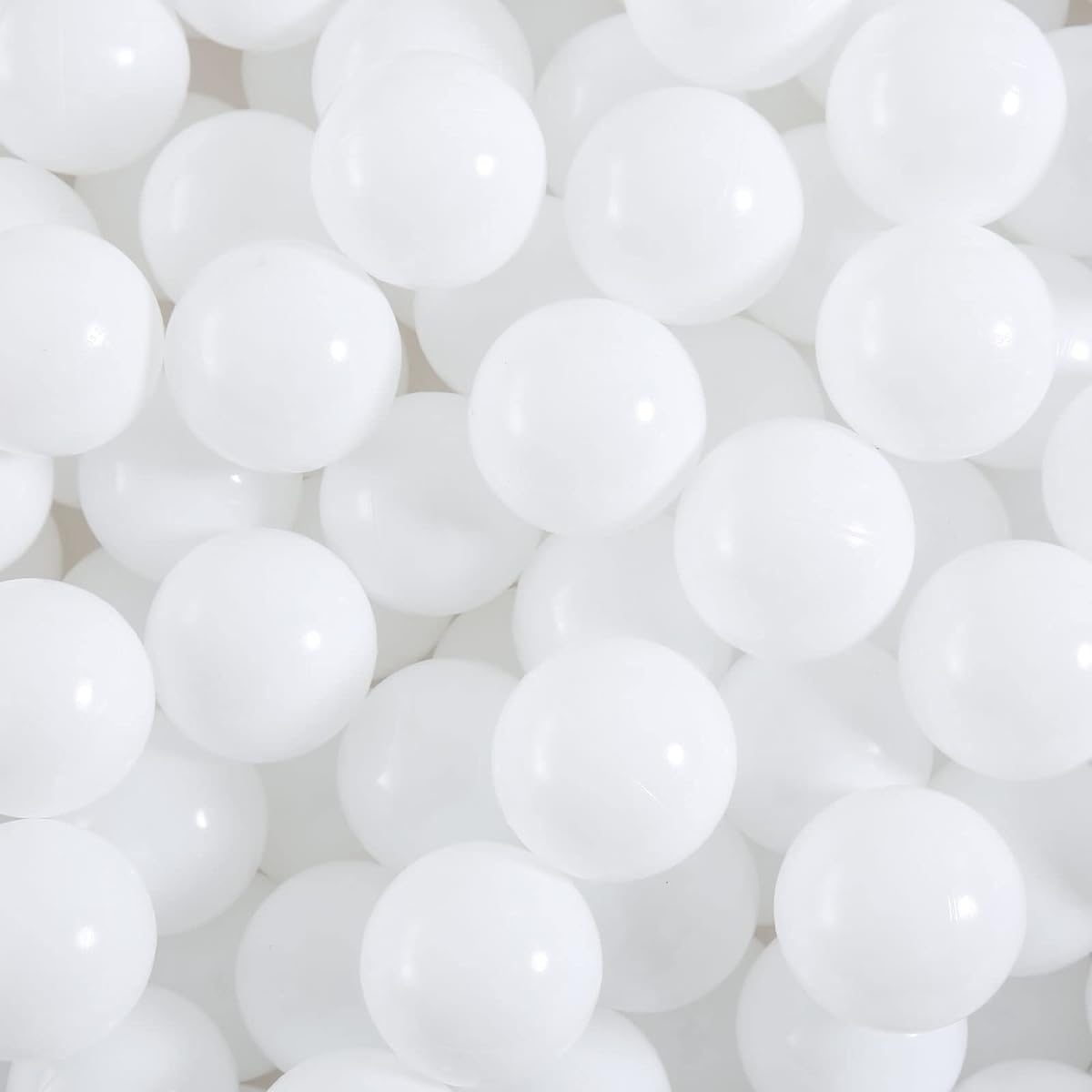 Heopeis Ball Pit Ball - 2.7 Inch Plastic Ball Play Ball BPA Free Phthalate Free Non-Toxic Play Ball Kids Ball Pit Party Birthday Ball Pool Tent