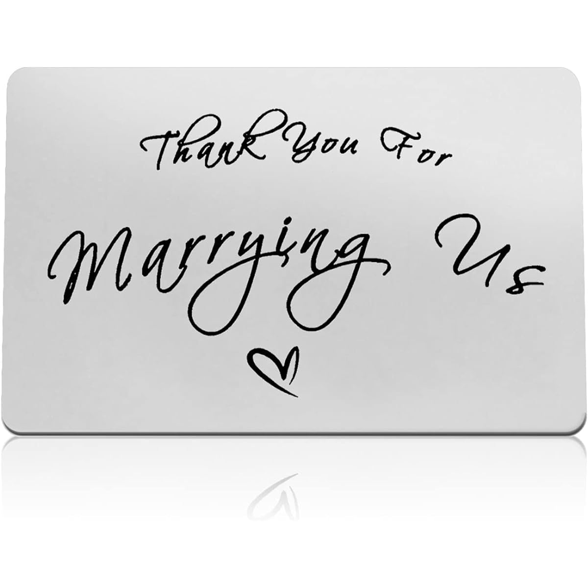 wedding officiant gift wedding officiant appreciation gift engraved wallet card gift wedding appreciation gift wedding officiant gift from groom