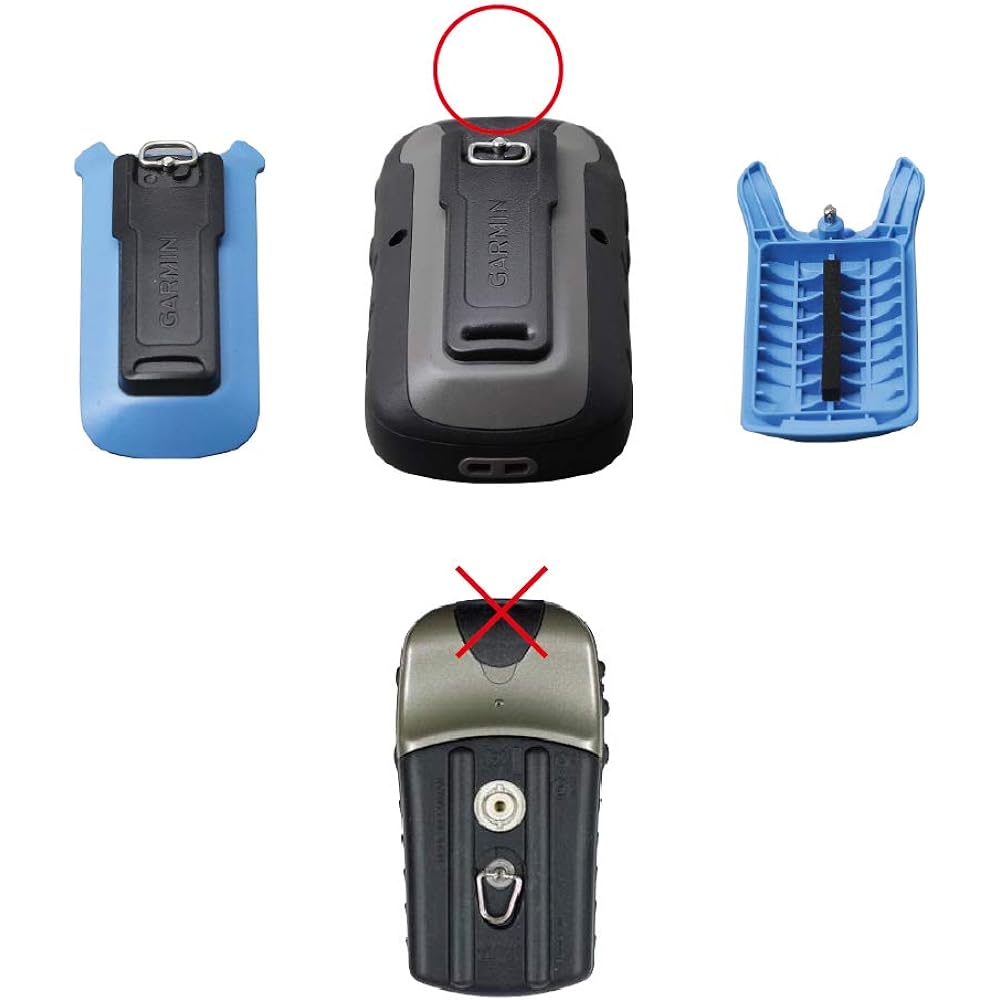 REC-MOUNTS Type 19 Garmin Combo Mount (Double-sided narrow type, aluminum socket, bottom adapter included)